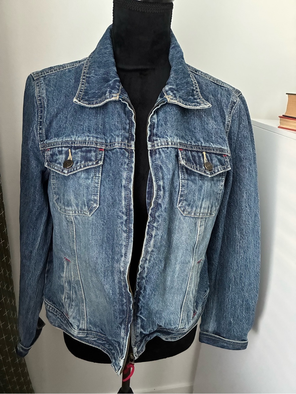 Vintage Crazy Horse brand Jean Jacket